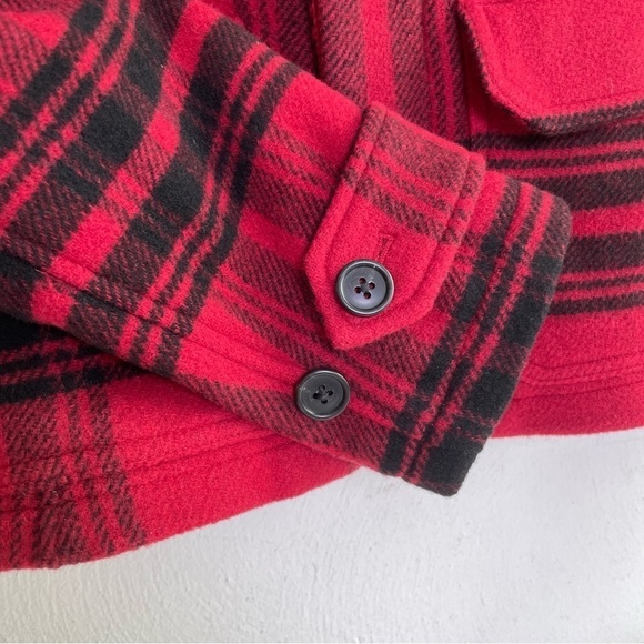 RALPH LAUREN Annabel Utility Tartan Plaid Wool Twill Shirt Jacket 2 NWT - Picture 3 of 13